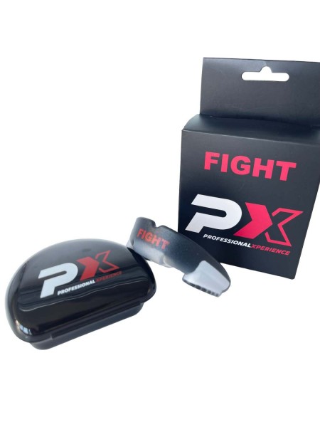 PX Zahnschutz FIGHT schwarz inkl. Box