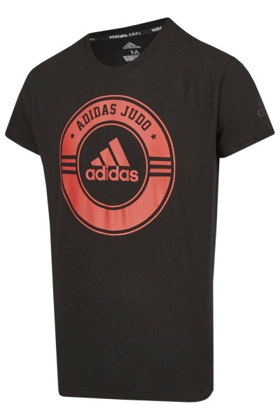 ADIDAS T-Shirt Combat Sport Judo schwarz-red L