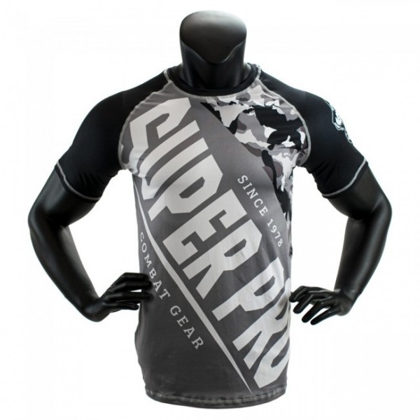 Super Pro Combat Gear T-Shirt Sublimation Camo black/grey/white