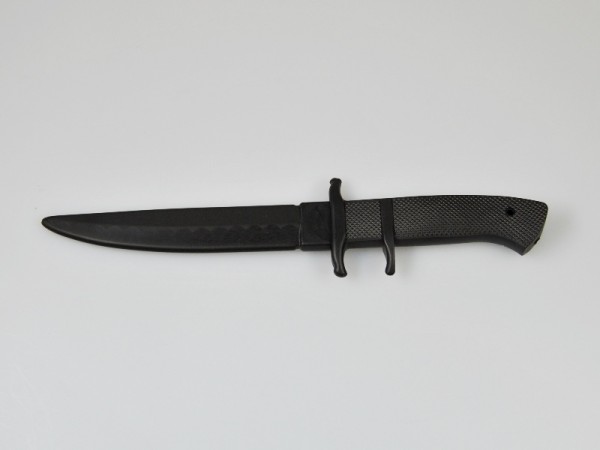 Gummimesser COMMANDO schwarz