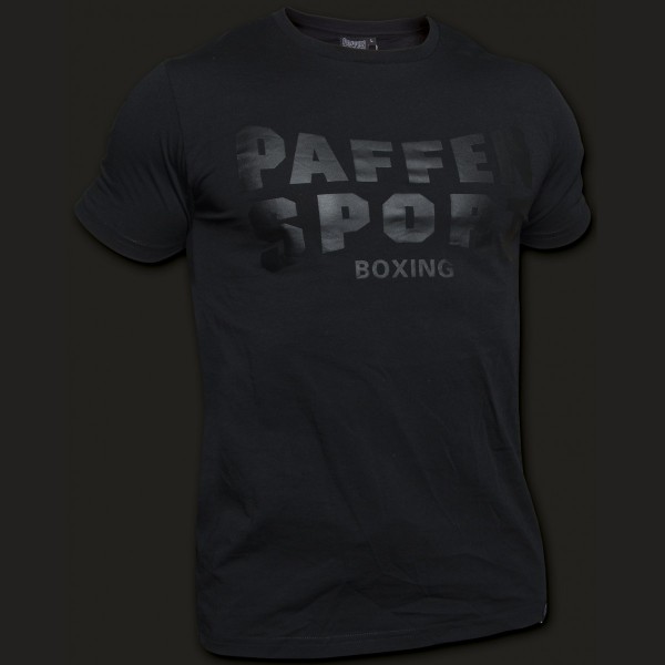 Black Logo T-Shirt von Paffen Sport