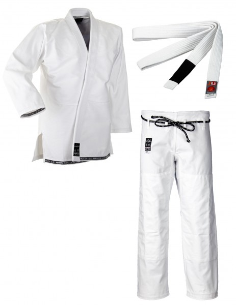 BJJ Starter Gi &quot;Fortaleza&quot; + BJJ Gürtel weiß