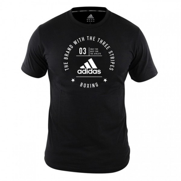 adidas Community T-Shirt Boxing Black/White Gr. M