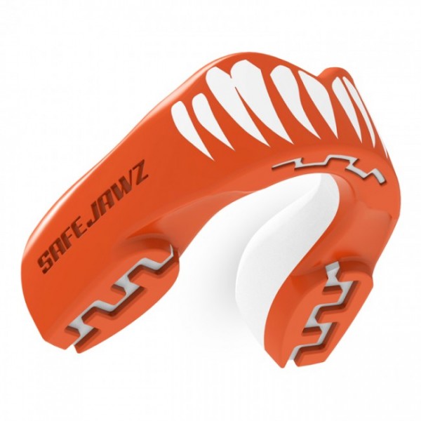 Safejawz Mundschutz Extro-Series Viper Red/White Senior Senior