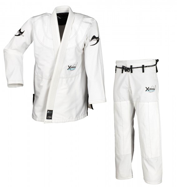 Ju Sports BJJ-Anzug Xtreme Superlight C19 weiß. 100% Baumwolle