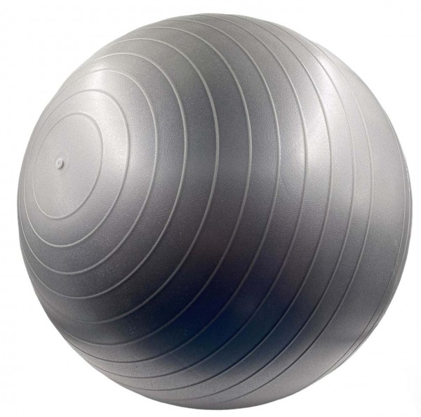 Trainingsball, Gym Ball, 75 cm grau