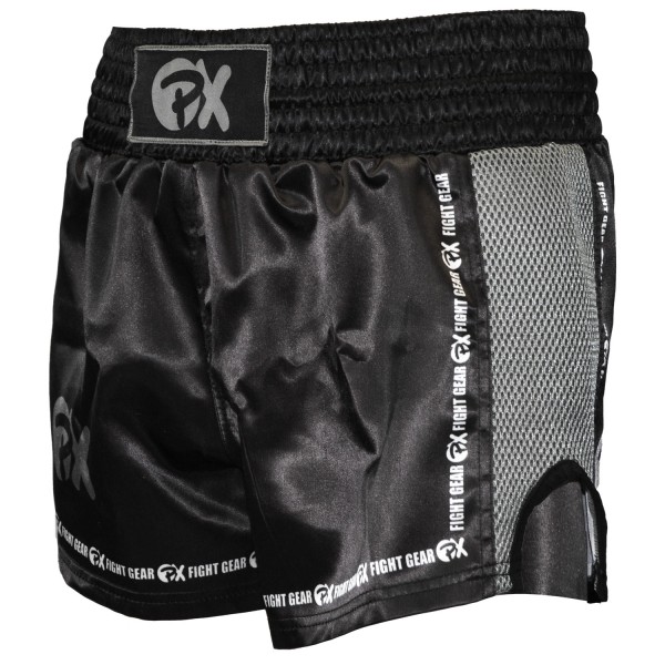 PX Thai Shorts "Dynamic", Mesh, schwarz-grau L