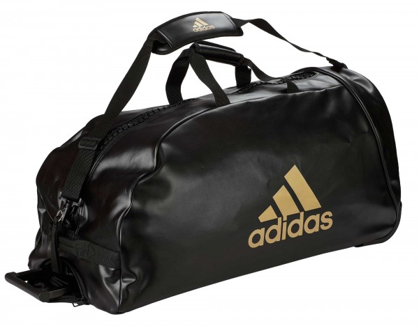 adidas Trolley &quot;martial arts&quot; black/gold PU, adiACC056. 80x40x37cm