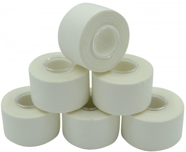 6er Pack Tape weiss ca 3,8 x 1000 cm