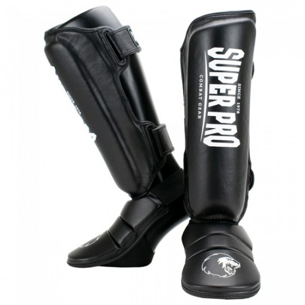 Super Pro Combat Gear Schienbeinschützer Protector black/white