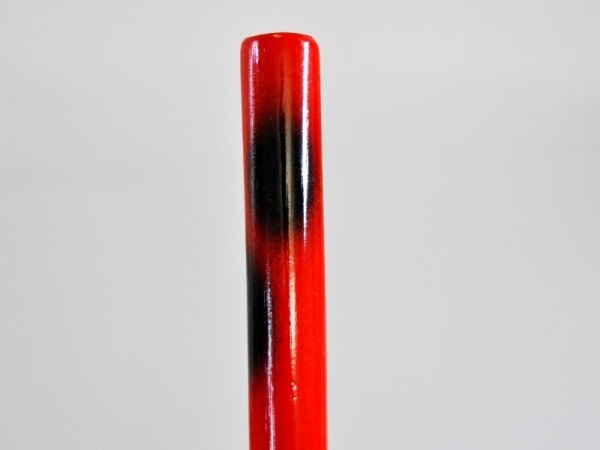 Escrima-Stock 65 cm rot-schwarz Rattan