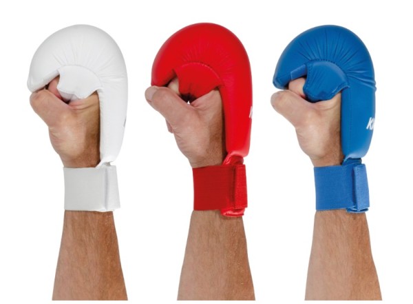 Karate Handschützer ohne Daumenschlaufe - WUKF anerkannt