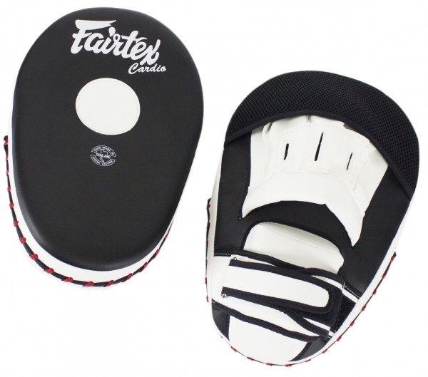 FAIRTEX FMV13 Handpratzen Paar, schwarz-weiß