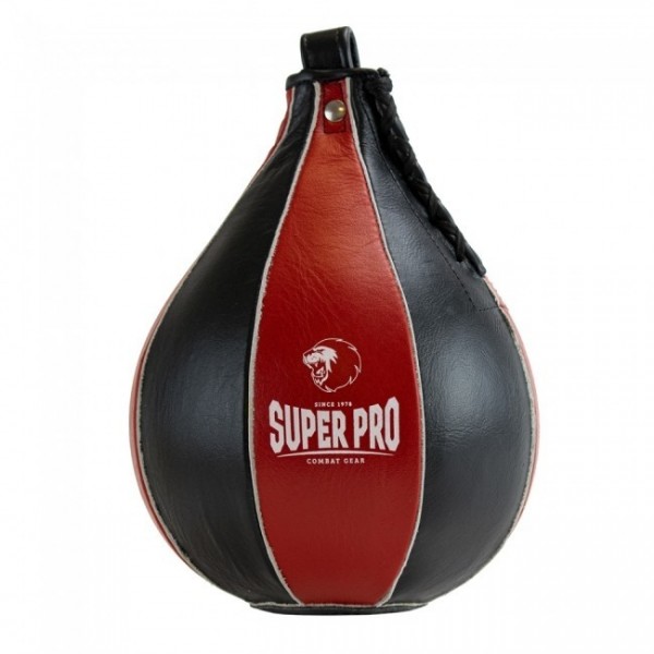 Super Pro Leder Speedball Black/Red