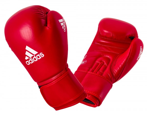 Adidas AIBA Boxing Gloves rot