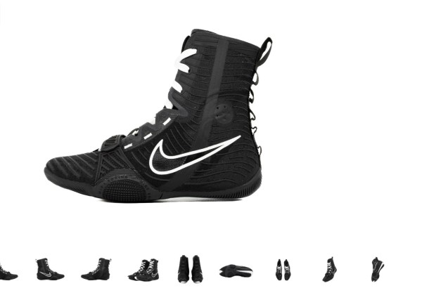 NIKE HyperKO 3 Boxschuhe black/white