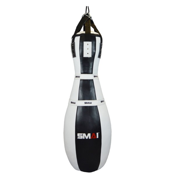 SMAI Leder-Boxsack "Clench Bag" s-w, 140 cm