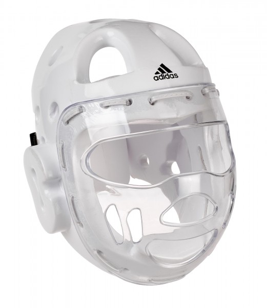 Adidas Kopfschutz Dip weiß mit Maske