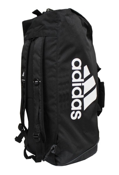 Adidas Sporttasche - Sportrucksack schwarz/weiss, Gr. L - 72cm, Höhe ca. 34 cm, Breite: ca. 34 cm