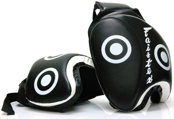 FAIRTEX Oberschenkel Trittpratze schwarz, Paar