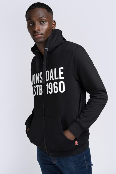 Lonsdale Solfach Kaputzen Zipper Größe M - Abverkauf !