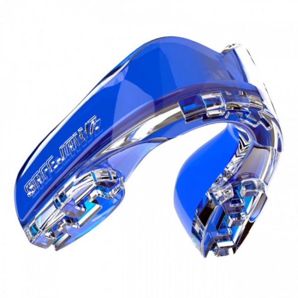 Safejawz Mundschutz Extro-Serie Ice Blue Senior Senior