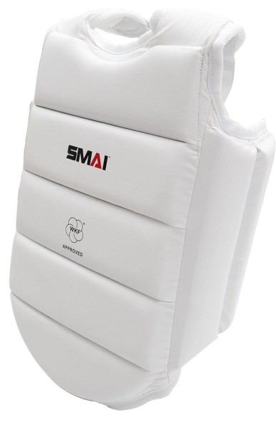 SMAI WKF Karate Weste für Kinder U14, weiß