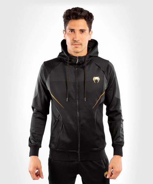 VENUM Athletics Hoodie black/gold XXL