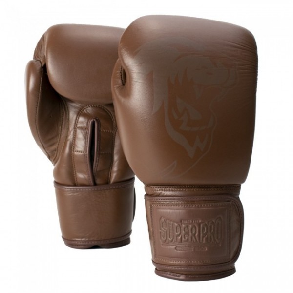 Super Pro Combat Gear Legend SE Leder Boxhandschuhe brown