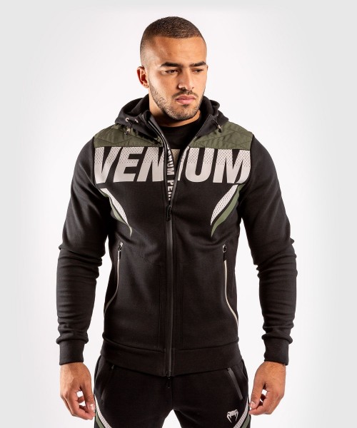 VENUM ONE FC2 Hoodie Black/ Khaki S