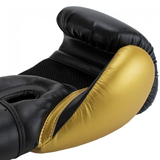 Super Pro Combat Gear ACE (Kick)Boxhandschuhe black/gold | Neuheiten |  K1-Kampfsportartikel