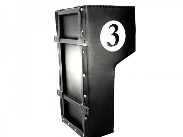 Wandschlagpolster Hammerhead 62x30x20-35cm