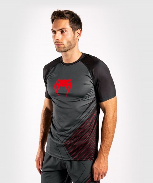 Venum Contender 5.0 Dry Tech Shirt - schwarz/rot S