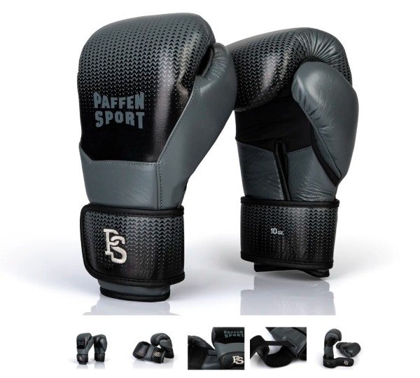 Paffen Sport CONTACT SHIELD Boxhandschuhe für das Sparring - schwarz