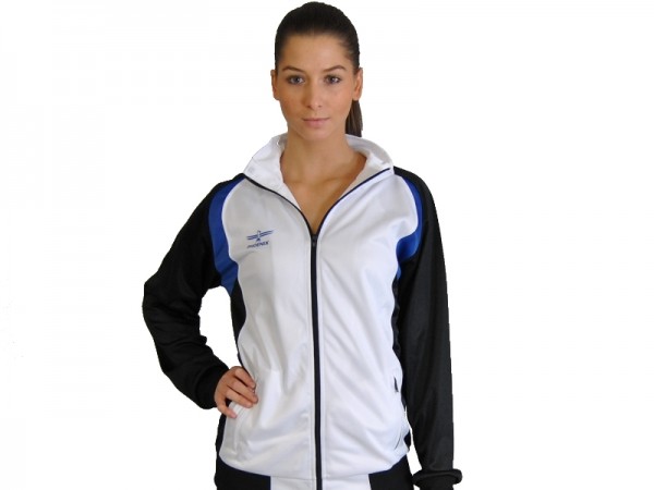 PHOENIX Trainingsanzug Jacke weiß-schwarz