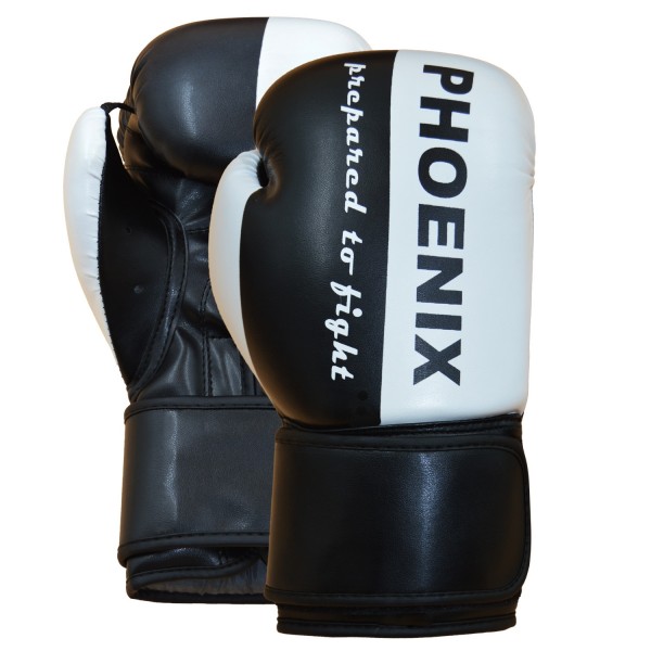 PX Boxhandschuh "Prepared to Fight" PU s/w 2oz