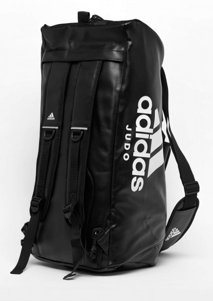 adidas 2in1 Bag &quot;Judo&quot; black/white PU L, adiACC051J