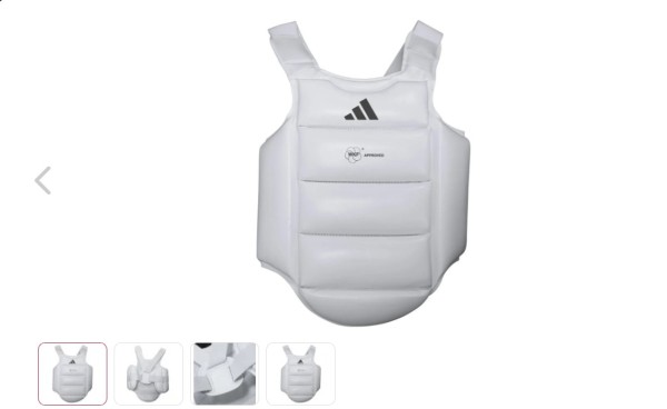 Adidas Kinder Bodyprotector WKF approved