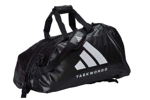 Adidas 2in1 Bag Taekwondo black/white PU, adiACC051T