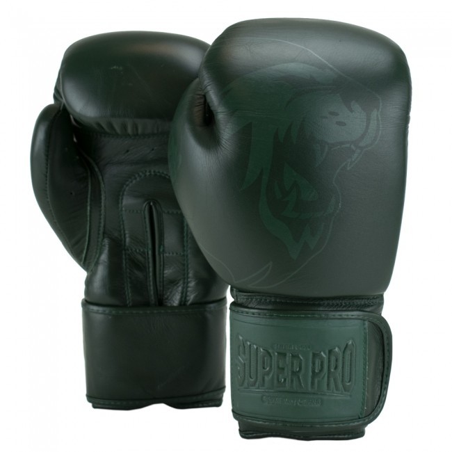 green Gear | SE K1-Kampfsportartikel Neuheiten Combat Super Legend Leder Boxhandschuhe | Pro