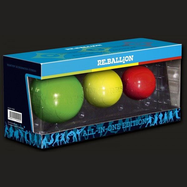 Re.Ballion Trainings-Set. 3er Set. Reflexbälle