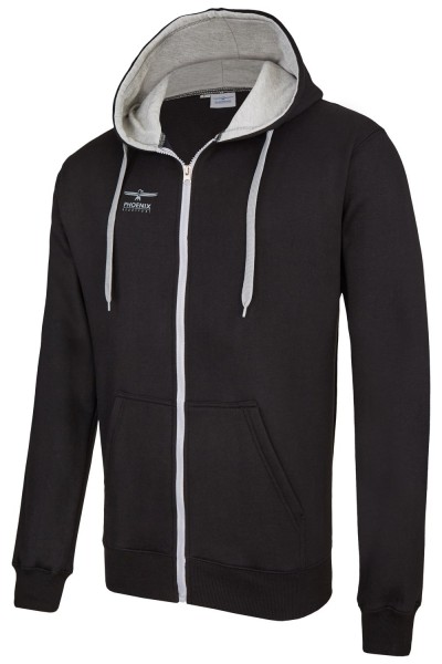 PHOENIX Hoodie schwarz-grau