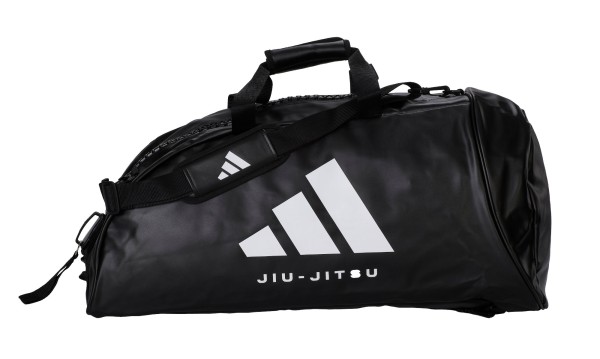 Adidas 2in1 Bag Jiu-Jitsu black/white PU, adiACC051BJJ