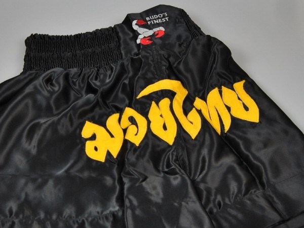 BUDO&#039;s FINEST Thai Shorts schwarz