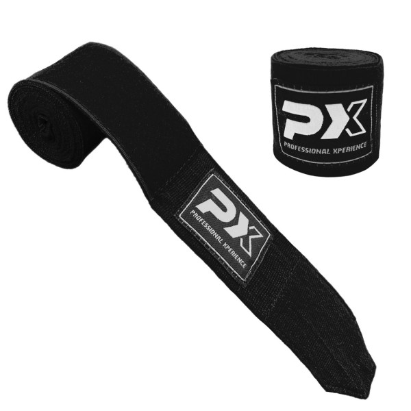PX-Boxbandagen Länge 150 cm schwarz