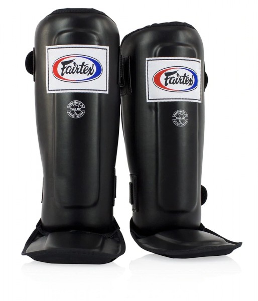 Fairtex SP3 Schienbein-Spannschutz schwarz M