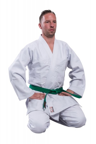 TAKACHI Kyoto Judo Gi, weiß. 550 gr/qm,