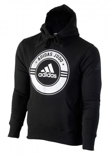 ADIDAS Hoodie  Judo schwarz-weiß XXL