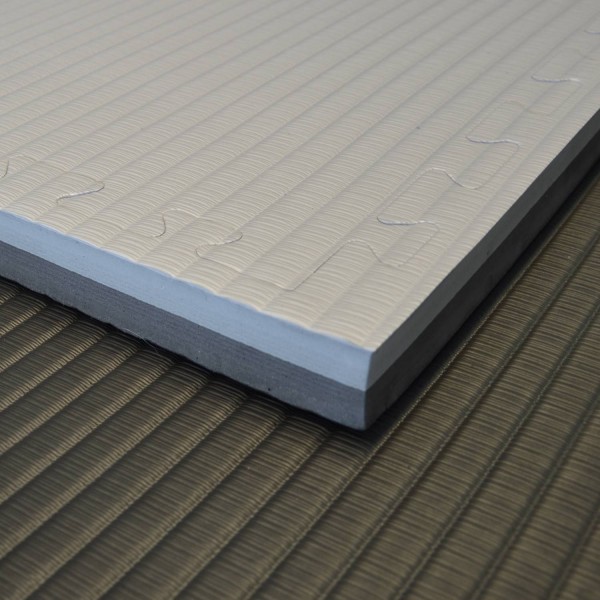 Kampfsportmatten schwarz-grau 100 x100 x 4 cm