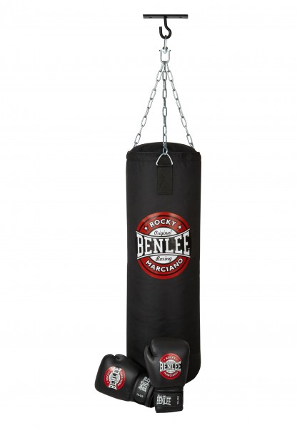 Benlee Boxset THUNDER (Boxsack, Deckenaufhängung u. Boxhandschuhe)